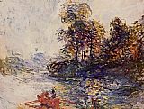 Claude Monet The River painting